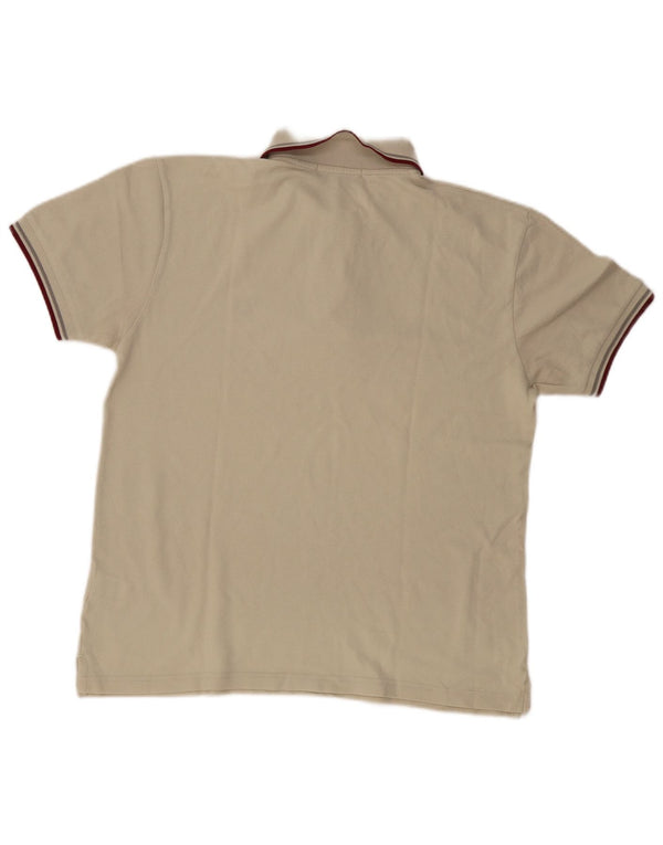 Polo da uomo Fred Perry in cotone beige medio