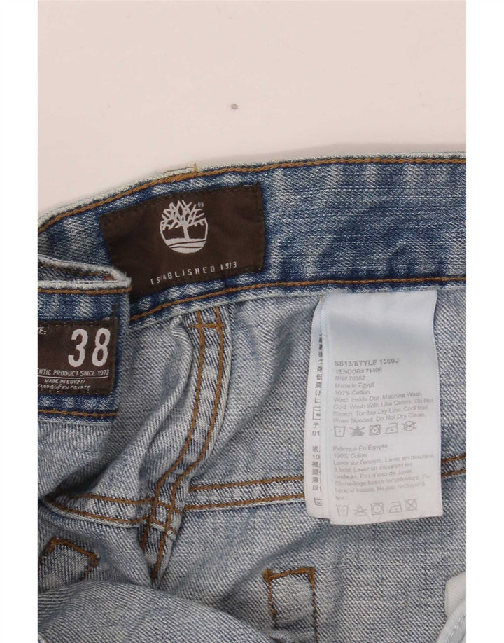 Jeans dritti da uomo Timberland W38 L34 cotone blu