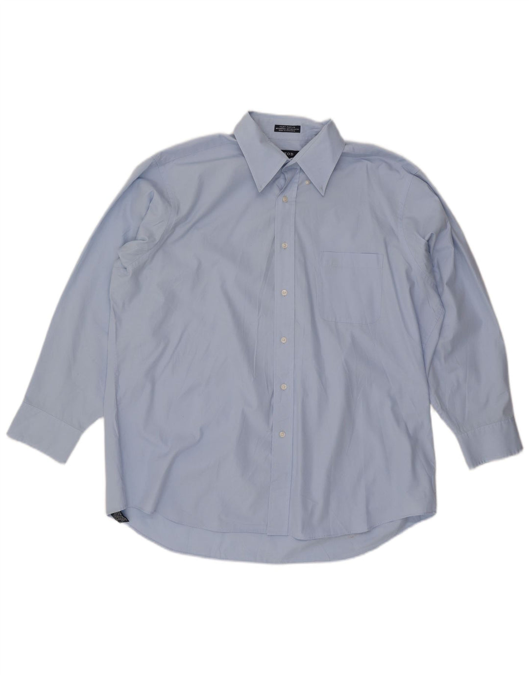 Camicia da uomo IZOD taglia 17 1/2 XL cotone blu