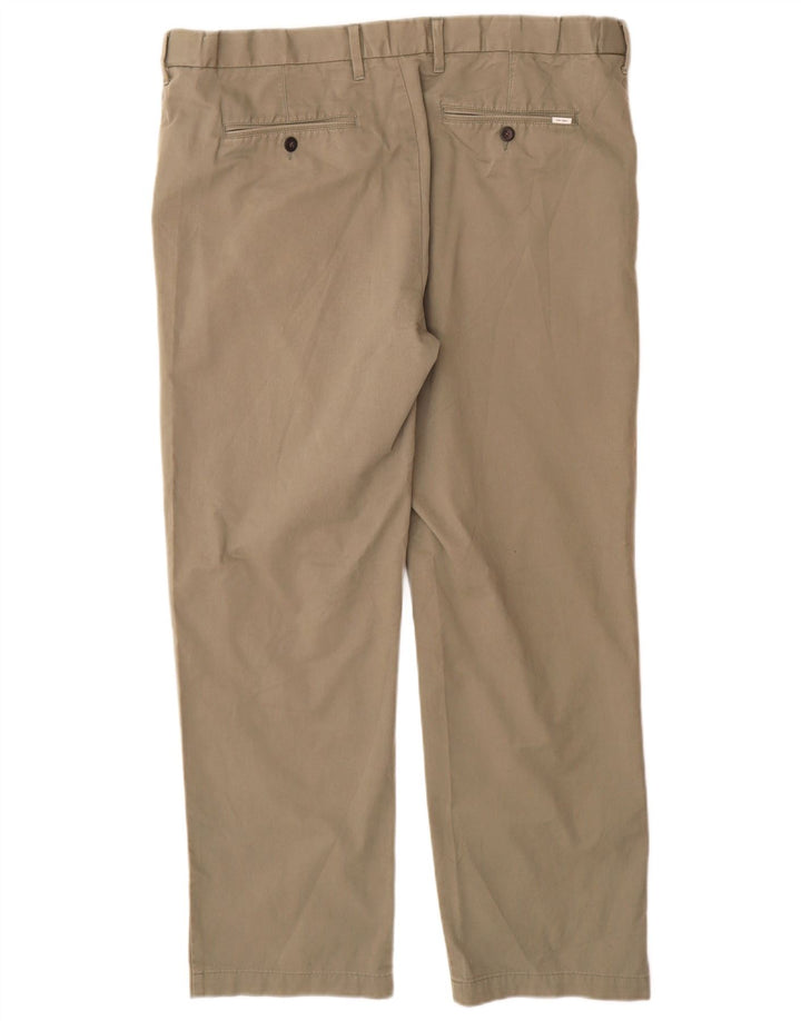 Pantaloni chino vestibilità regolare da uomo Marks & Spencer W40 L31 cotone grigio