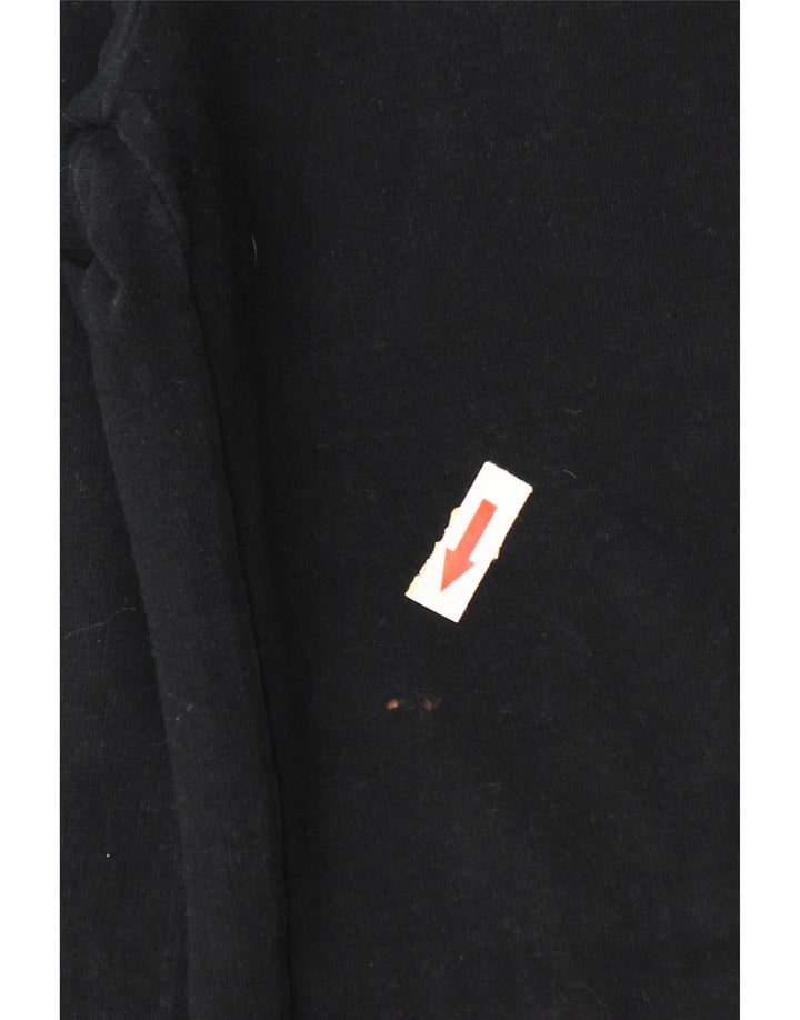 Pantaloni da tuta da donna Marks & Spencer UK 8 piccoli in cotone nero