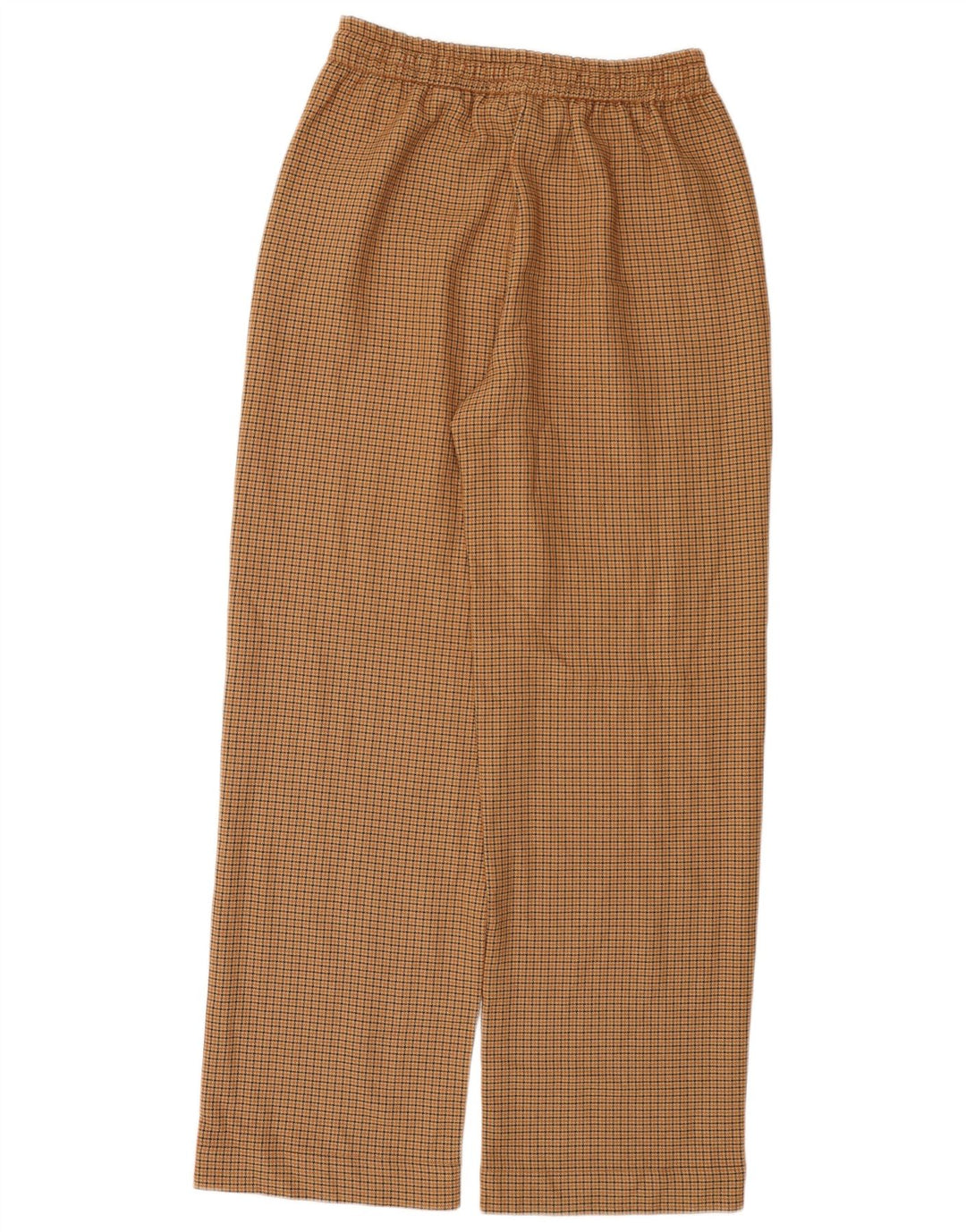 Pantaloni casual dritti da donna Zara medi W28 L29 pied de poule marroni