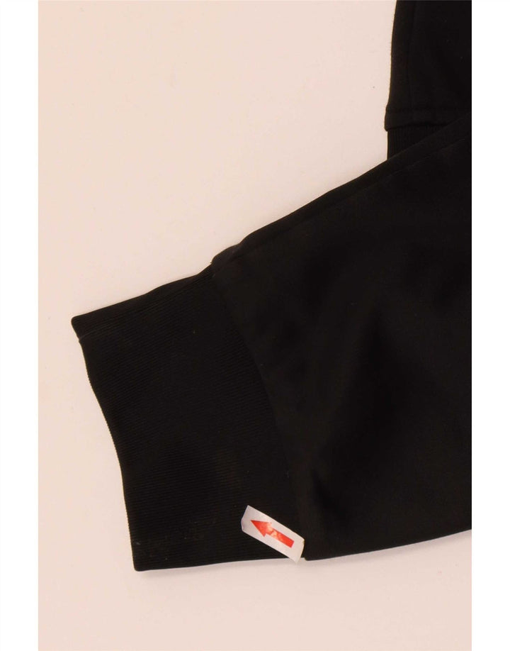 Tuta intera Adidas da uomo con grafica grande, poliestere color block nero