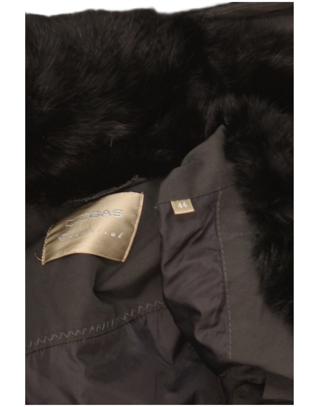 Cappotto imbottito con cappuccio da donna Gas IT 44 medio nero