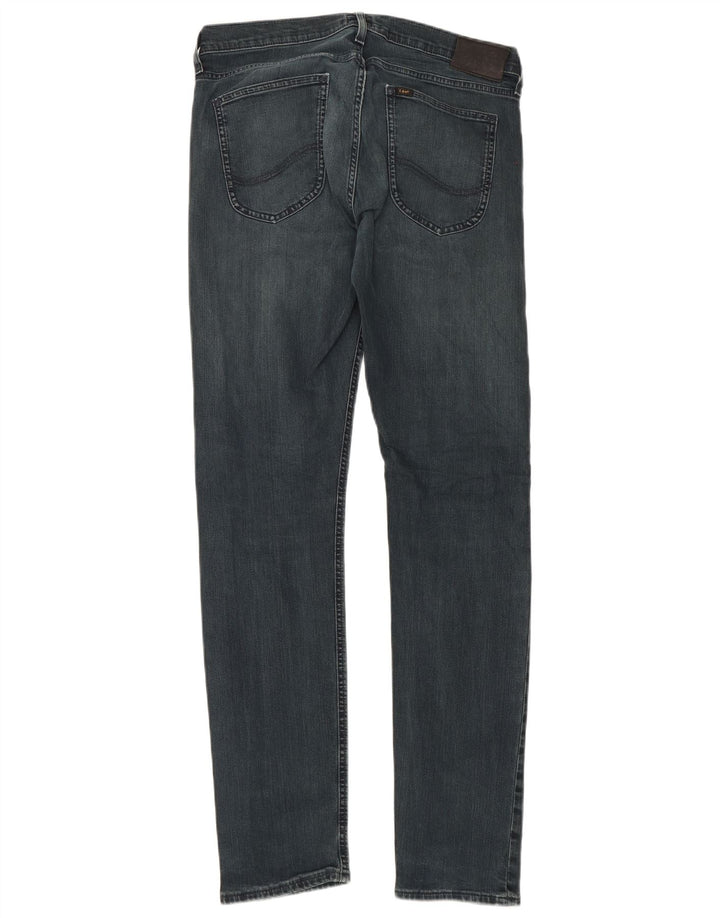 Jeans Lee Luke Slim da uomo W33 L34 in cotone blu navy
