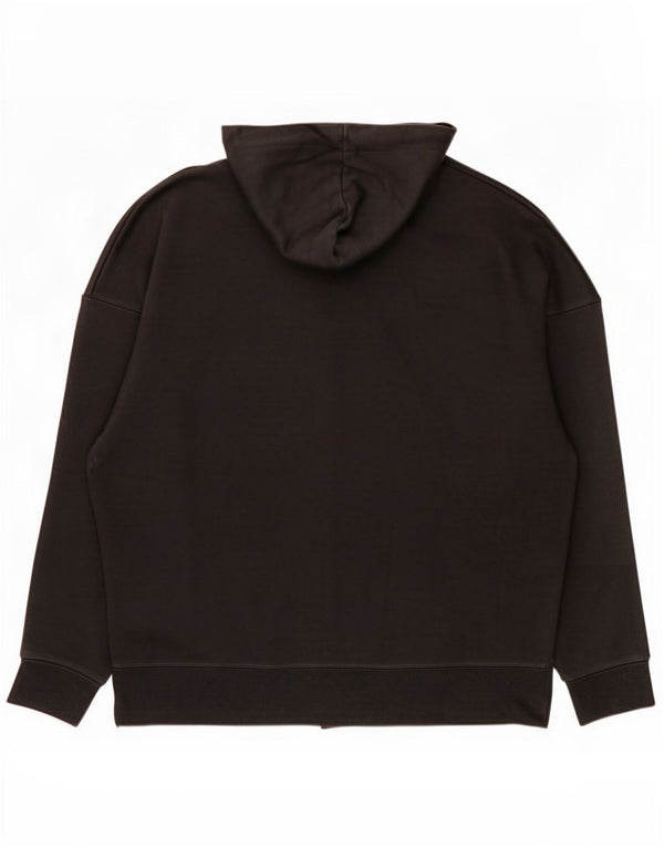 Maglione con cappuccio vestibilità ampia Zara da uomo grigio medio