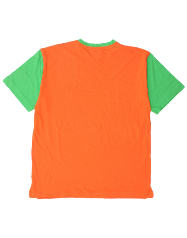 BENETTON T-shirt grafica da uomo con topolino Top color arancione medio
