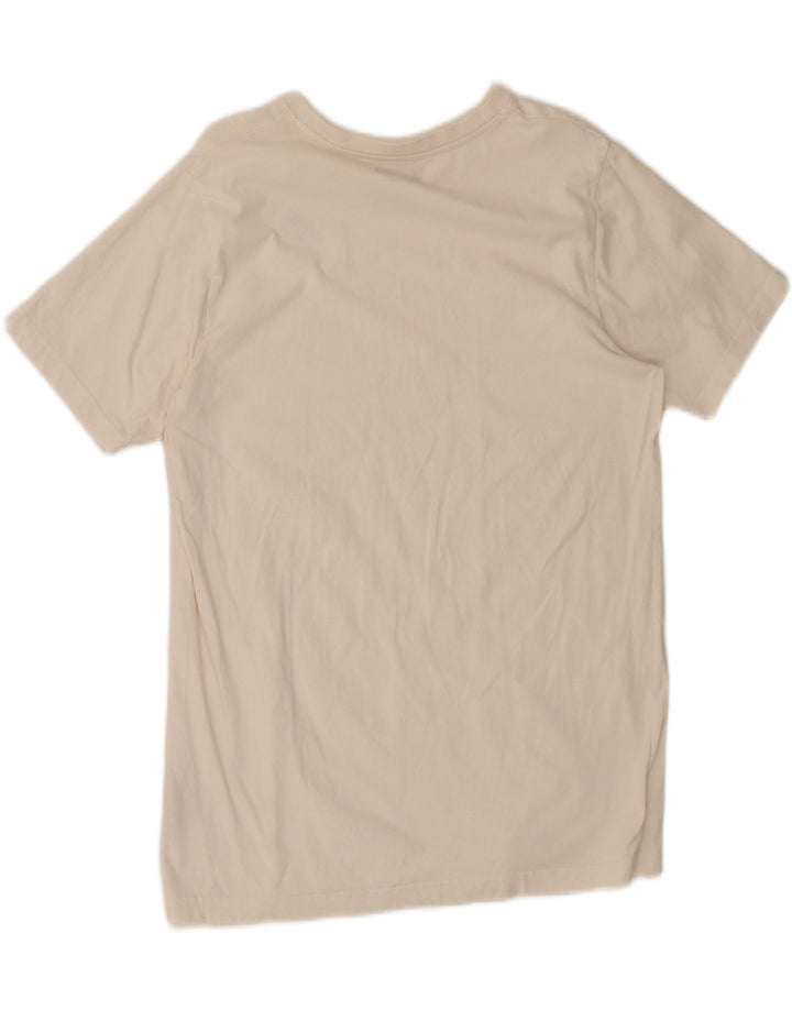 KAPPA Mens T-Shirt Top Medium White Cotton Vintage Kappa and Second-Hand Kappa from Messina Hembry 