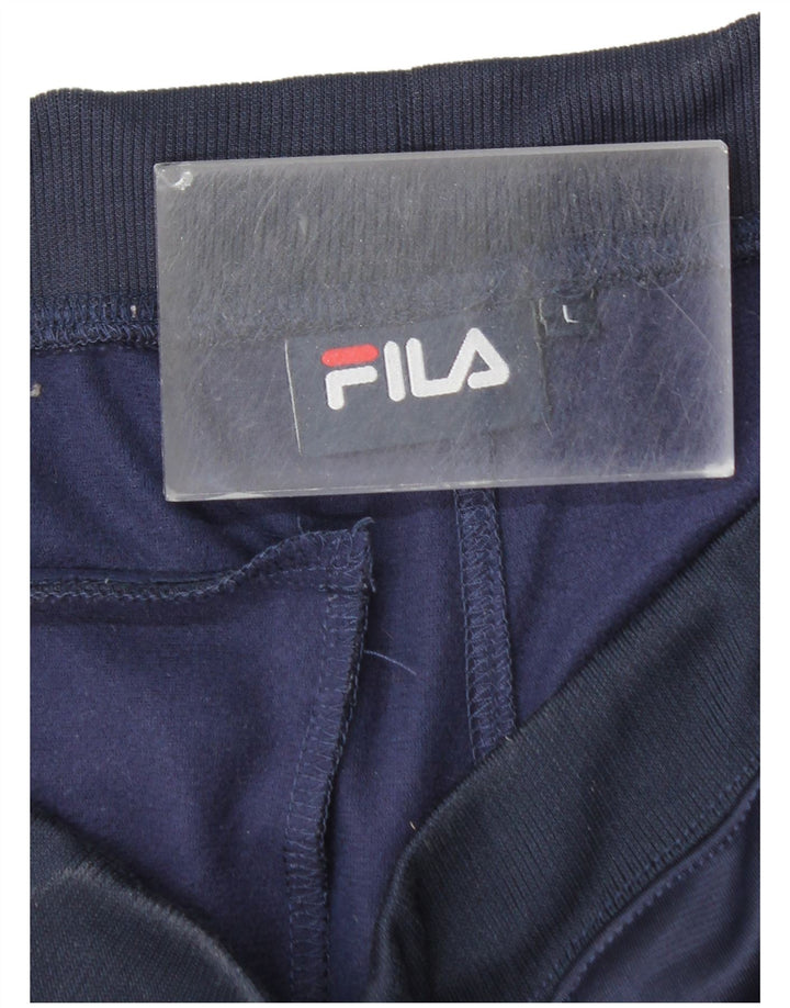 Fila Pantaloni da tuta da uomo Joggers Large Blu Navy Poliestere