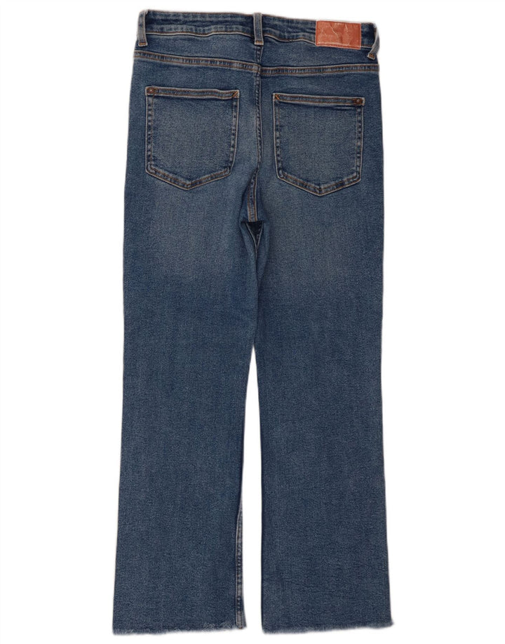Jeans Bootcut da donna Zara EU 38 Small W28 L26 Cotone blu