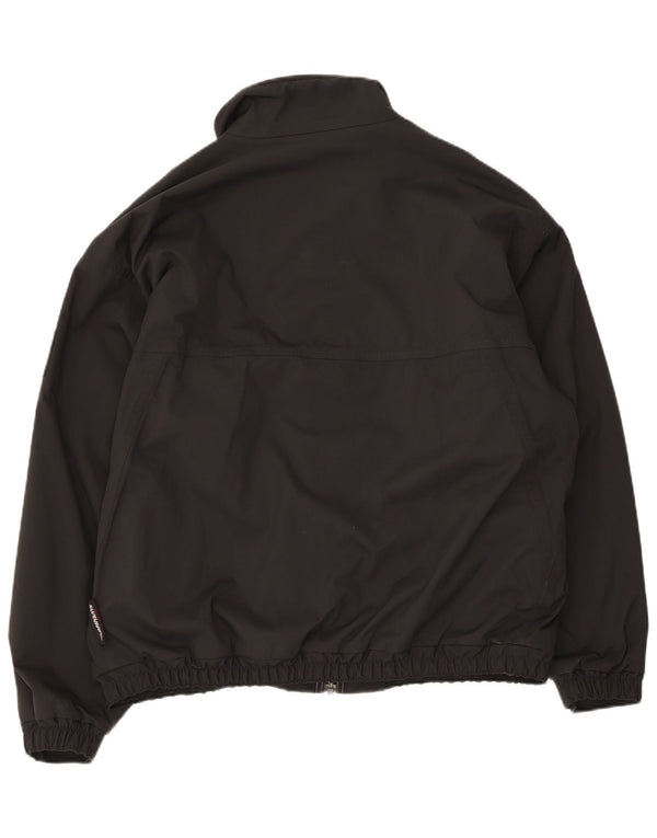 Murphy & Nye Mens Bomber Jacket UK 42 XL Black Polyamide