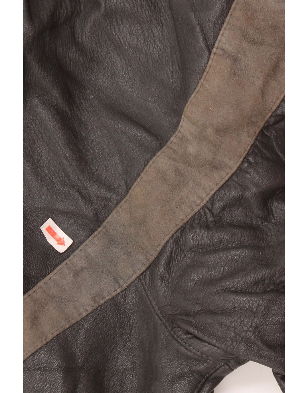 Giacca Donna Lavorazione Artigiana IT 44 Pelle Colourblock Grigio Medio