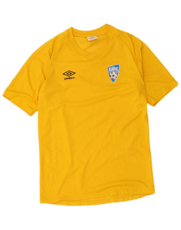 T-shirt grafica da uomo Umbro Top Small gialla