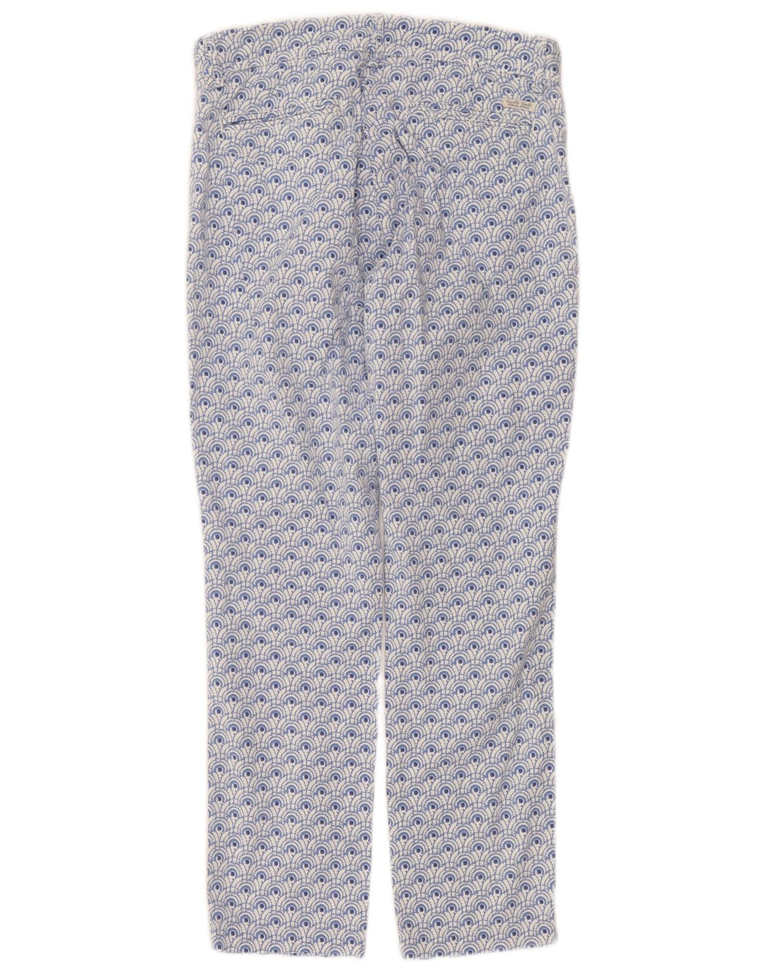Pantaloni chino dritti da donna North Sails W30 L26 blu maculato