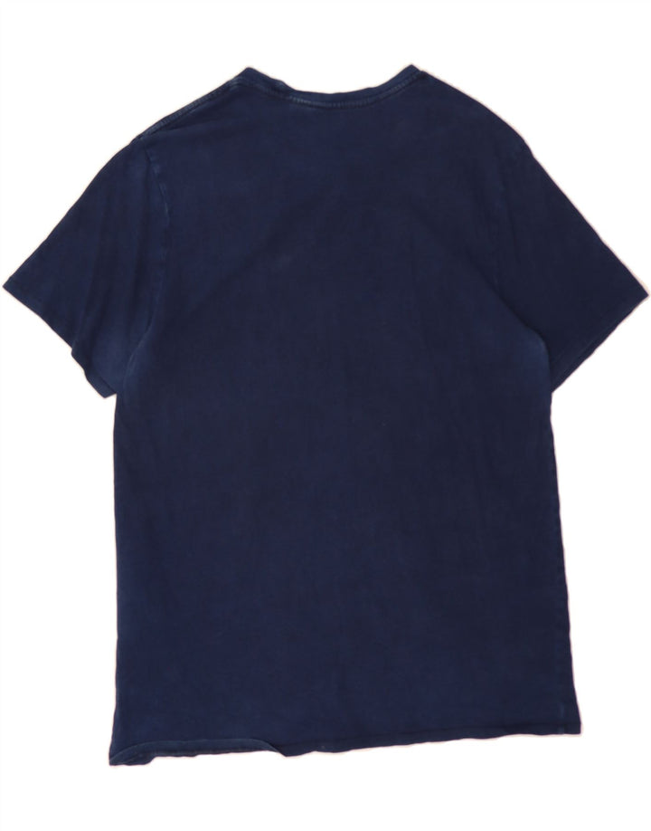 LEVI'S Mens Graphic T-Shirt Top XL Navy Blue Cotton Vintage Levi's and Second-Hand Levi's from Messina Hembry 