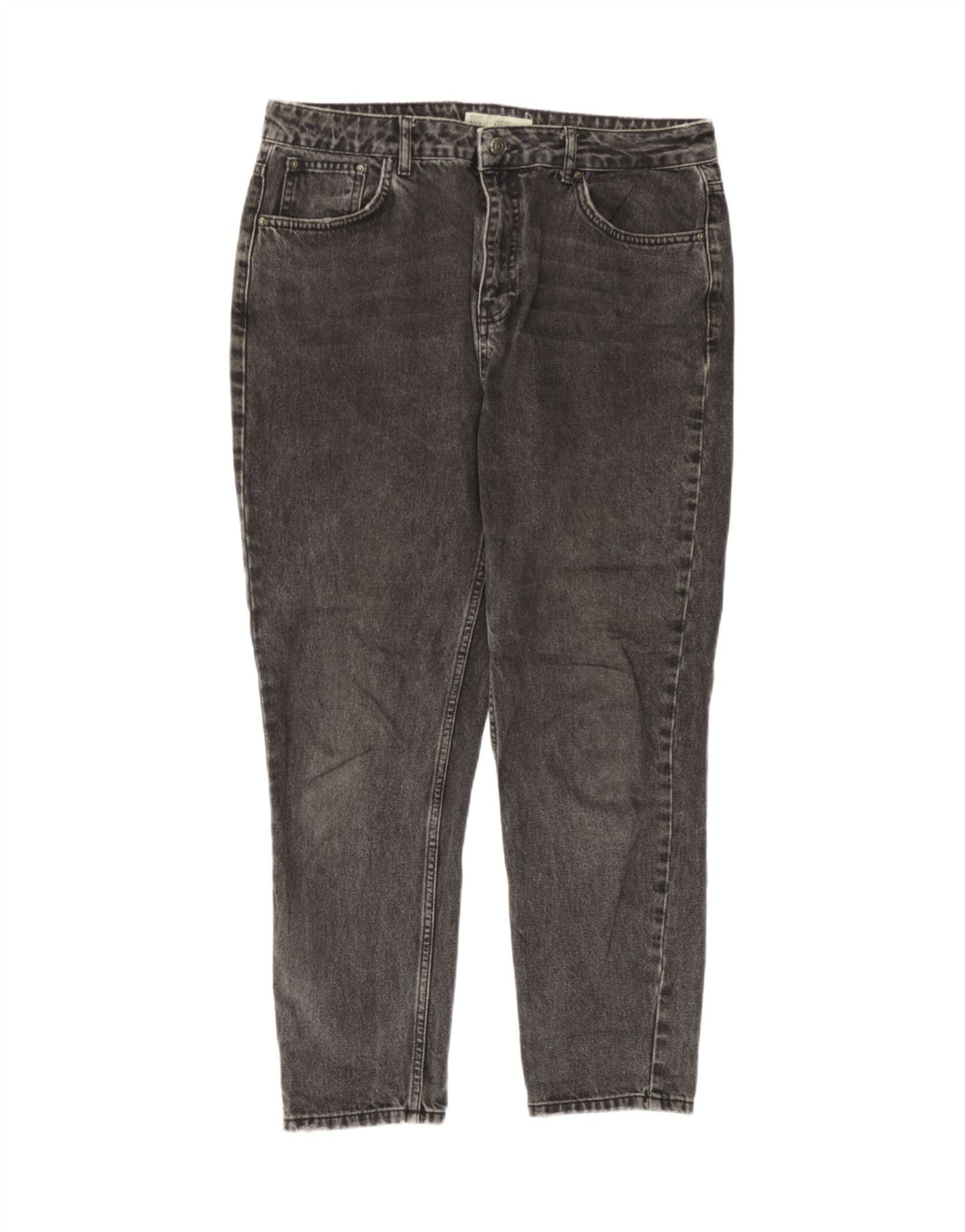 Jeans affusolati mamma da donna Topshop W34 L26 Grigi