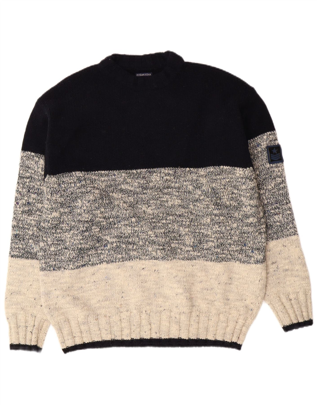 Maglione girocollo da uomo Ocean Star IT 50 medio multicolore