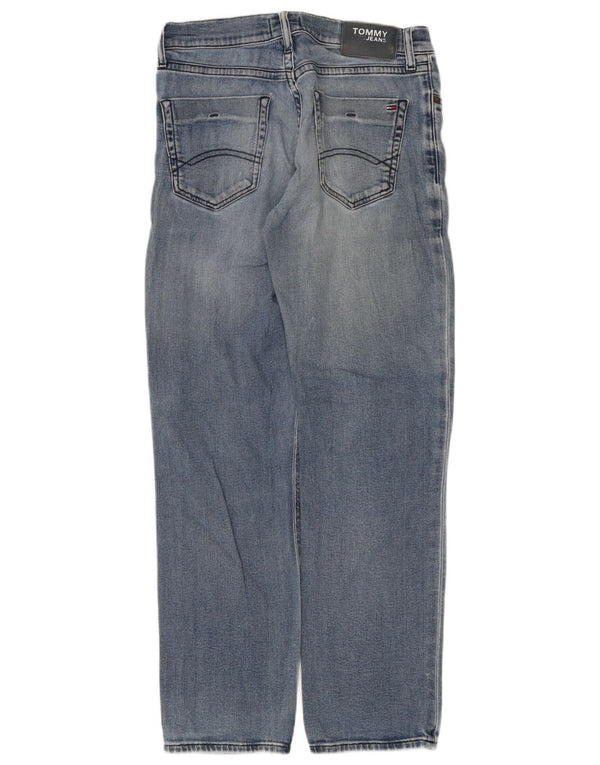 Jeans slim da uomo Tommy Hilfiger W30 L32 cotone blu