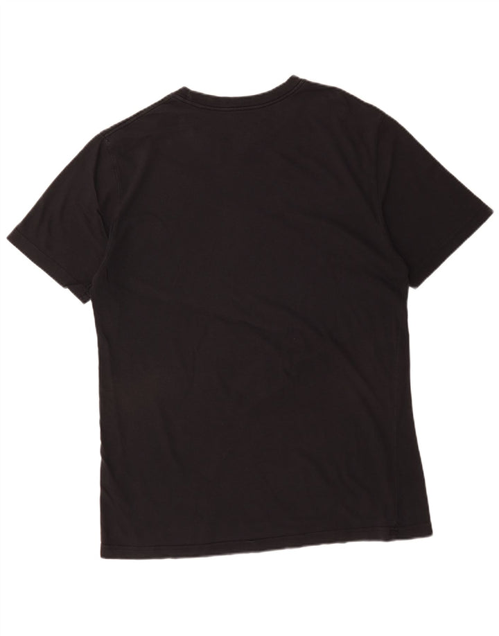 T-shirt grafica da uomo Nike Regular Fit, taglia grande, in cotone nero