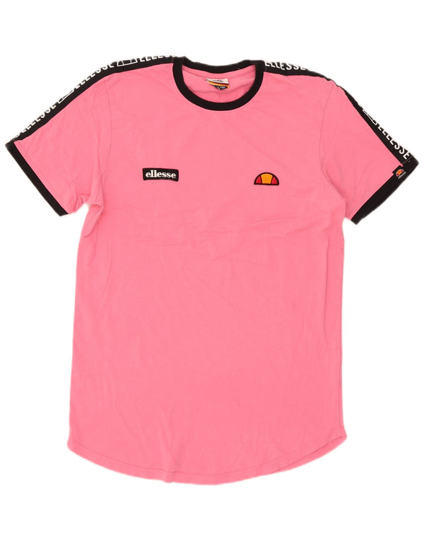 T-shirt grafica da uomo Ellesse Top color rosa medio