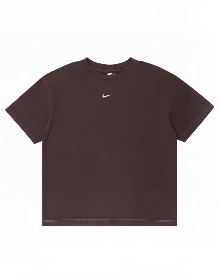 T-shirt da uomo Nike Top grande in cotone nero