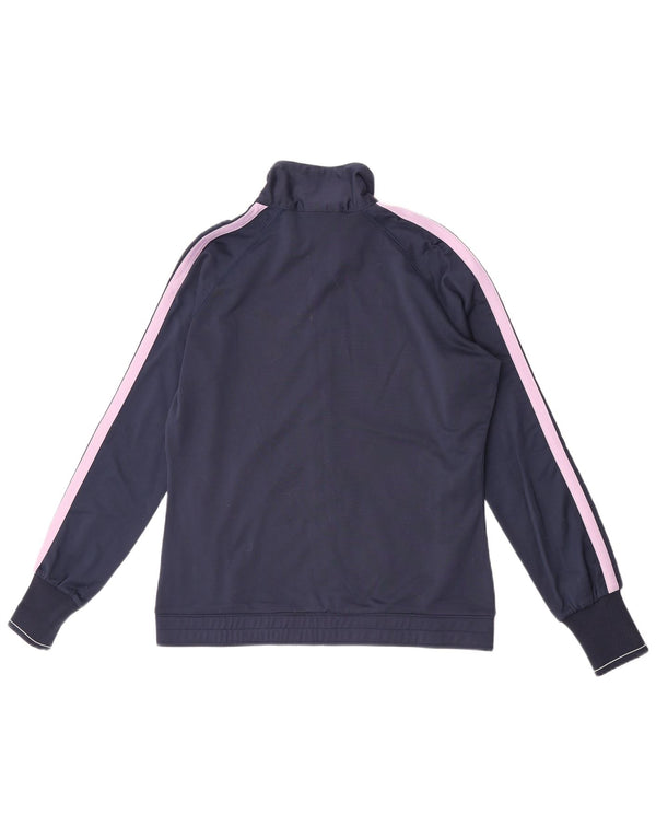 Giacca da ginnastica Champion Heritage da donna UK 16 Large Blu Navy