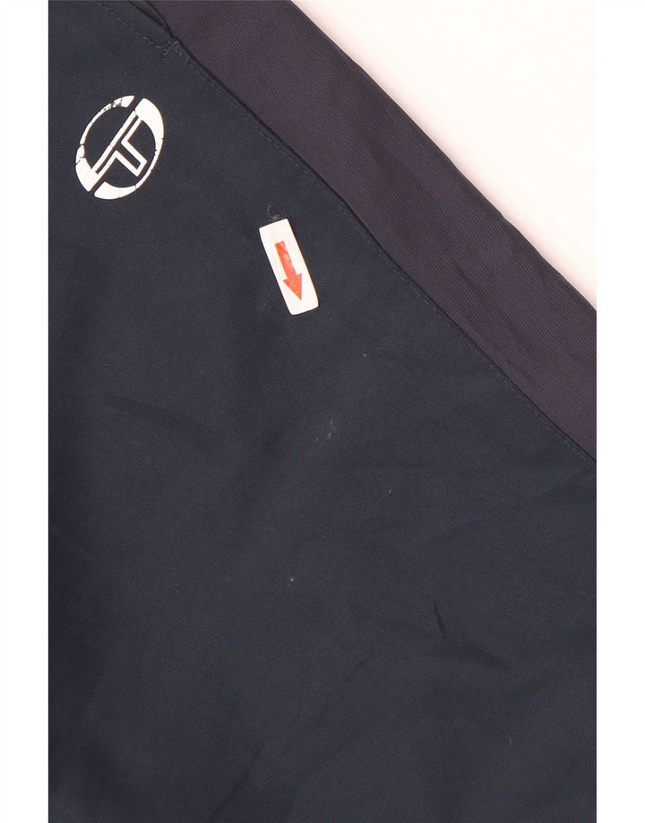 Pantaloni da tuta da uomo Sergio Tacchini medio poliestere blu navy