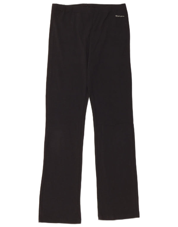 Pantaloni da tuta da donna Champion UK 10 piccoli in cotone nero