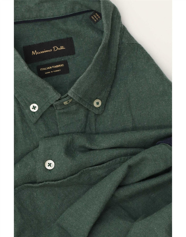 Camicia da uomo Massimo Dutti XL Verde