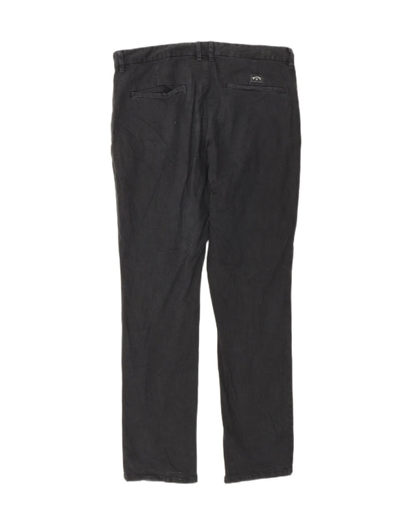 Pantaloni chino slim da uomo Billabong W34 L32 cotone blu navy