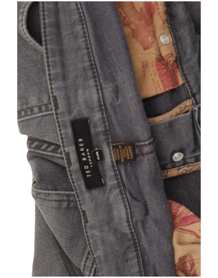 Jeans slim da uomo Ted Baker W34 L31 Grigi