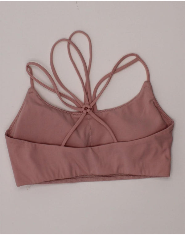 Reggiseno sportivo imbottito Nike Dri Fit da donna, piccolo, rosa, sportivo