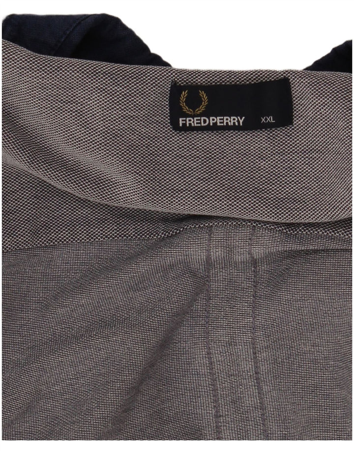 Polo da uomo Fred Perry 2XL Blu navy