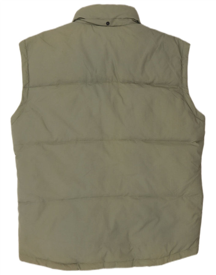 Gilet imbottito da uomo Fila UK 40 Large verde in poliammide
