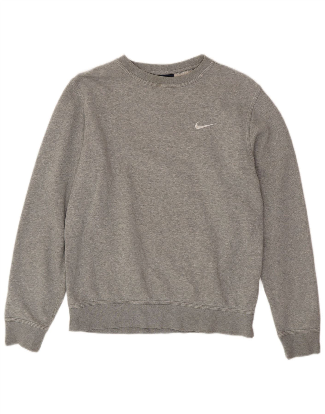 Felpa da uomo NIKE Maglione in cotone grigio medio