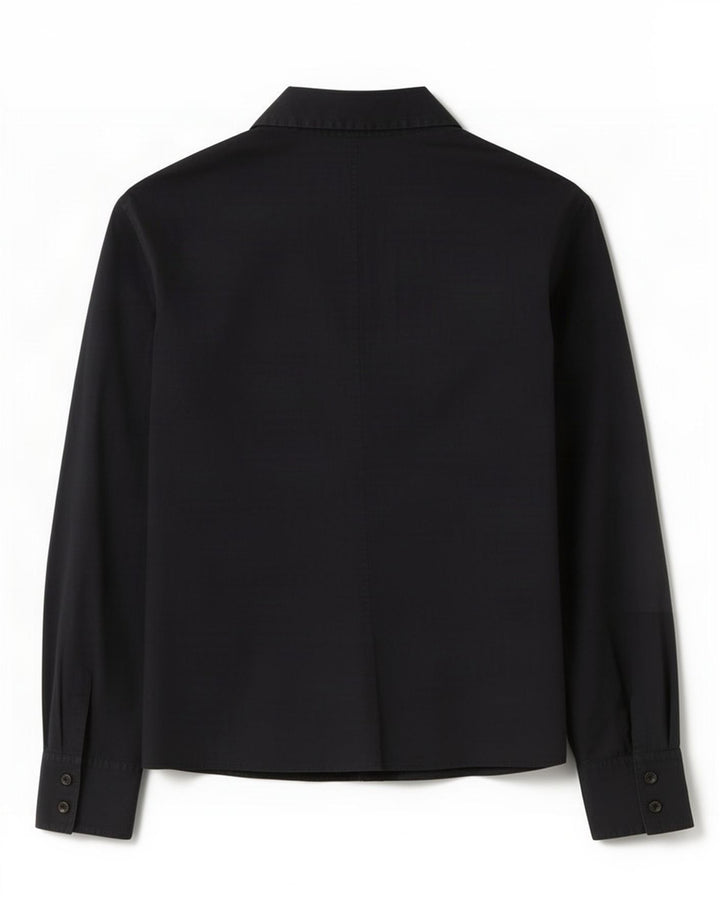 Camicia da donna Benetton UK 16 grande nera