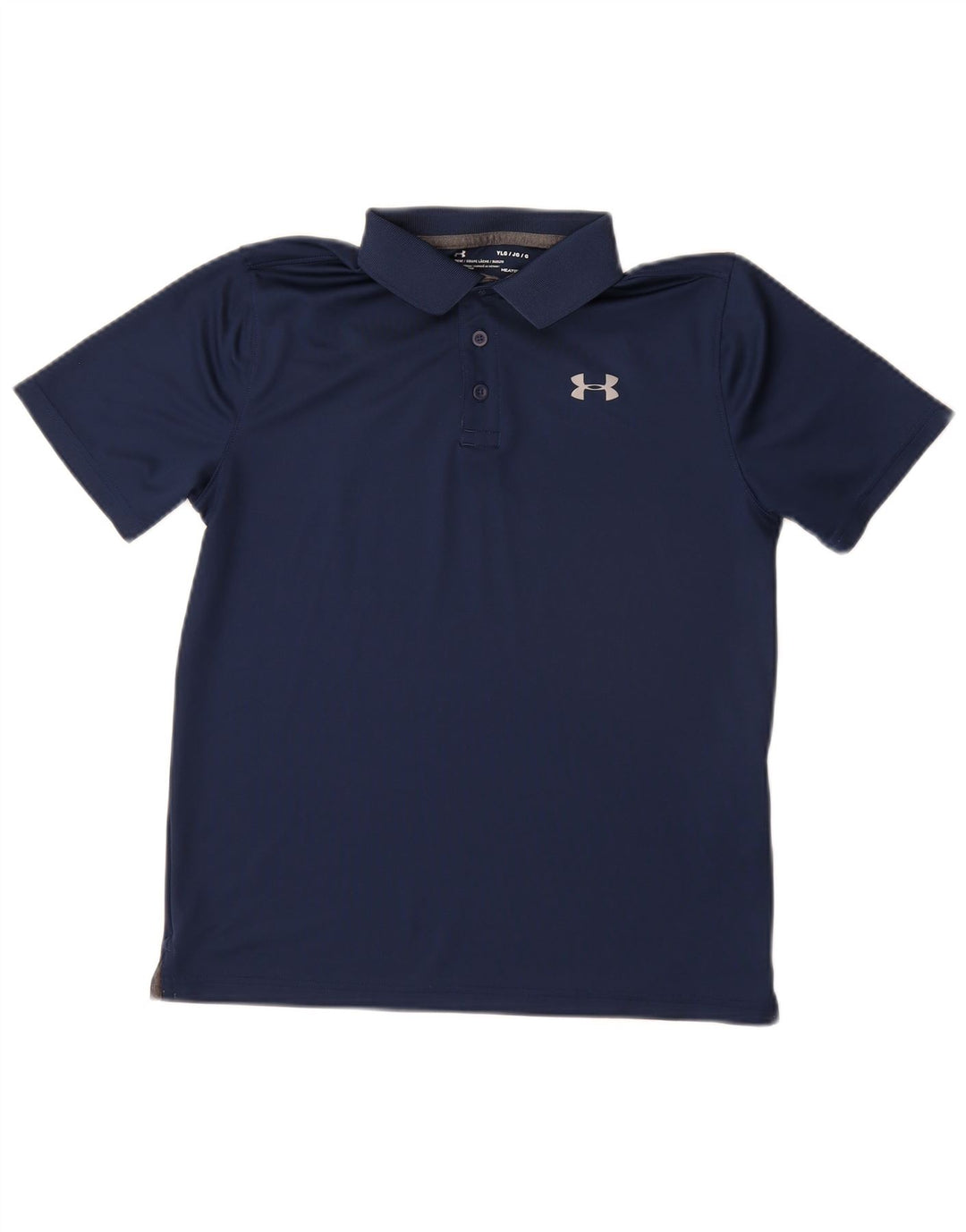 Polo da bambino UNDER ARMOUR Heat Gear 11-12 anni, grande, blu navy