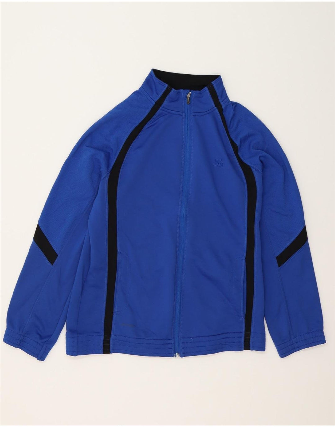 STARTER Mens Tracksuit Top Jacket UK 38/40 Medium Blue Polyester Vintage Starter and Second-Hand Starter from Messina Hembry 