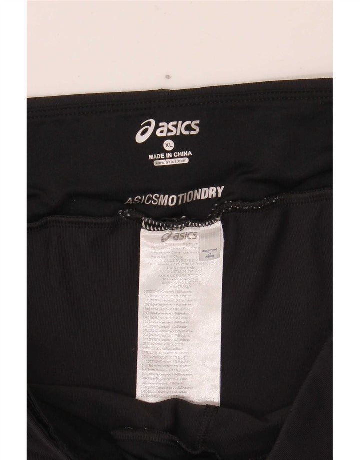 Leggings Asics Capri da donna UK 18 XL poliestere nero