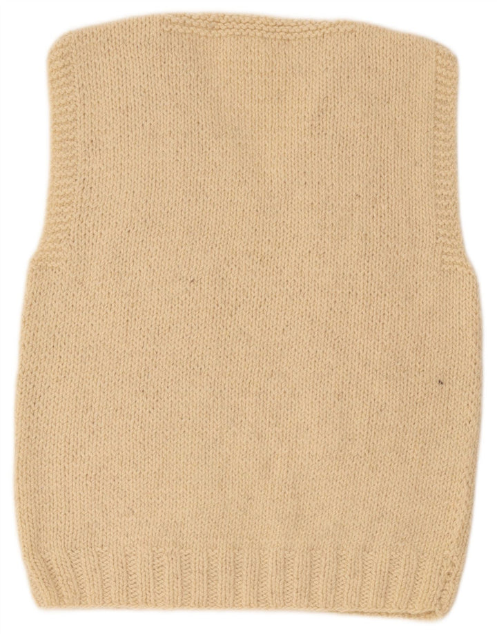 Canotta vintage da uomo, beige medio