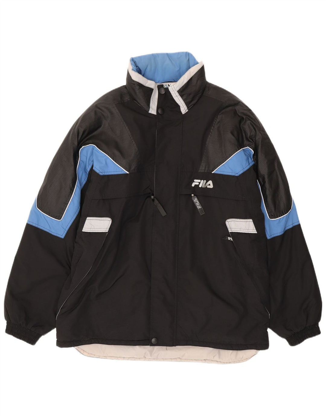 Giacca da sci Fila Uomo IT 56 3XL Nero Colourblock Poliammide