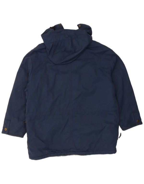 Giacca a vento da uomo Ellesse con vestibilità ampia con cappuccio UK 36 Small Blu Navy