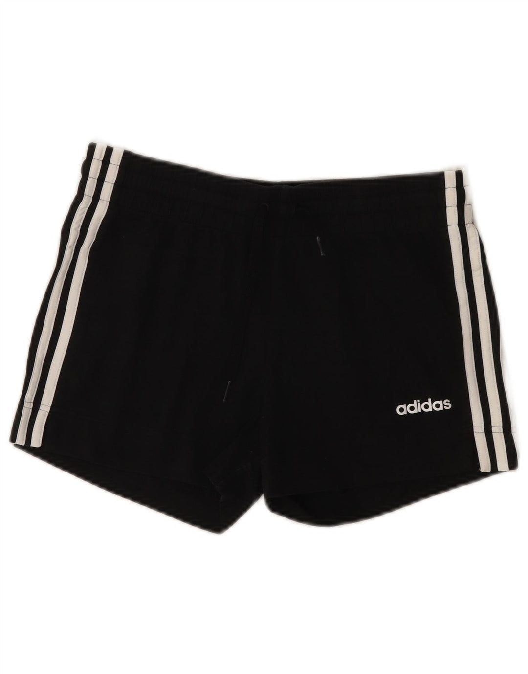 Pantaloncini sportivi ADIDAS da donna UK 8/10 piccoli cotone nero