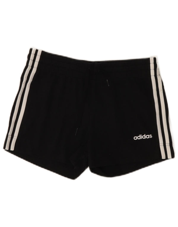 Pantaloncini sportivi ADIDAS da donna UK 8/10 piccoli cotone nero