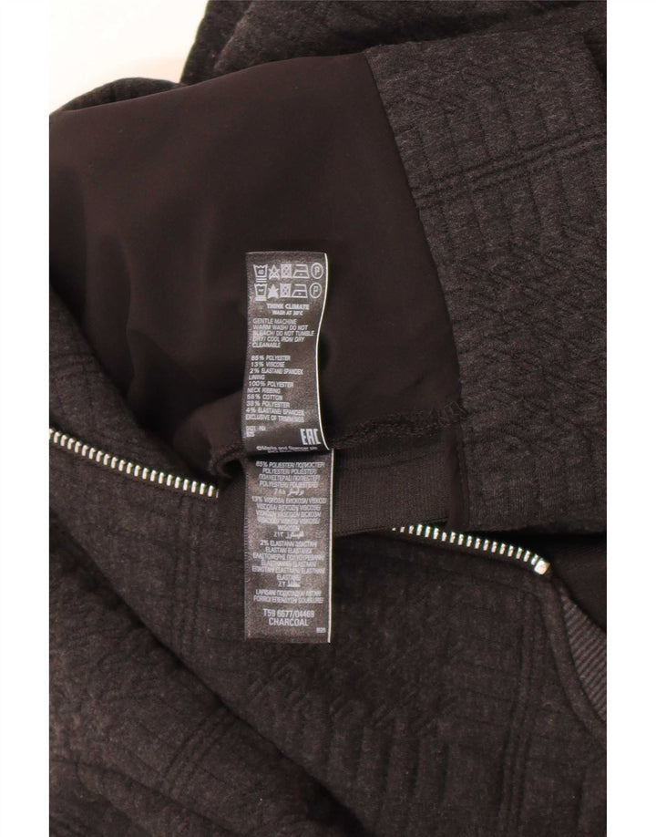 Giubbotto bomber da donna Marks & Spencer UK 14 grande poliestere grigio