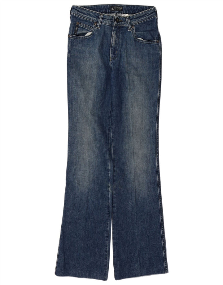 Jeans Bootcut da donna ARMANI W25 L29 cotone blu