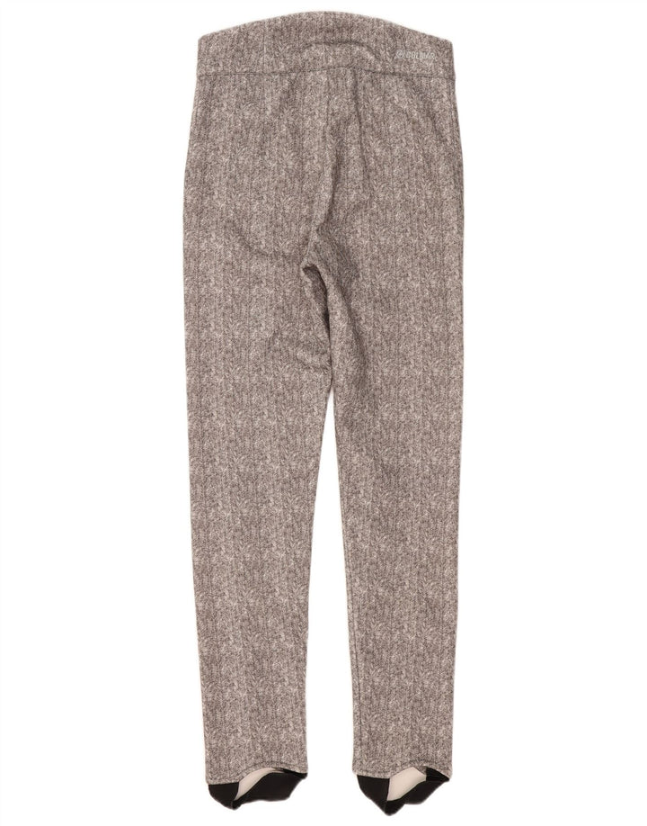 Pantaloni casual con staffa da donna Colmar IT 42 Medium W30 L30 Grigio a spina di pesce