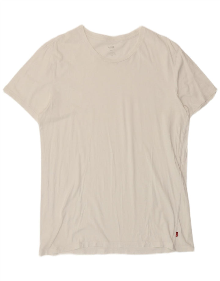 T-shirt slim da uomo Levi's, taglia grande, bianca