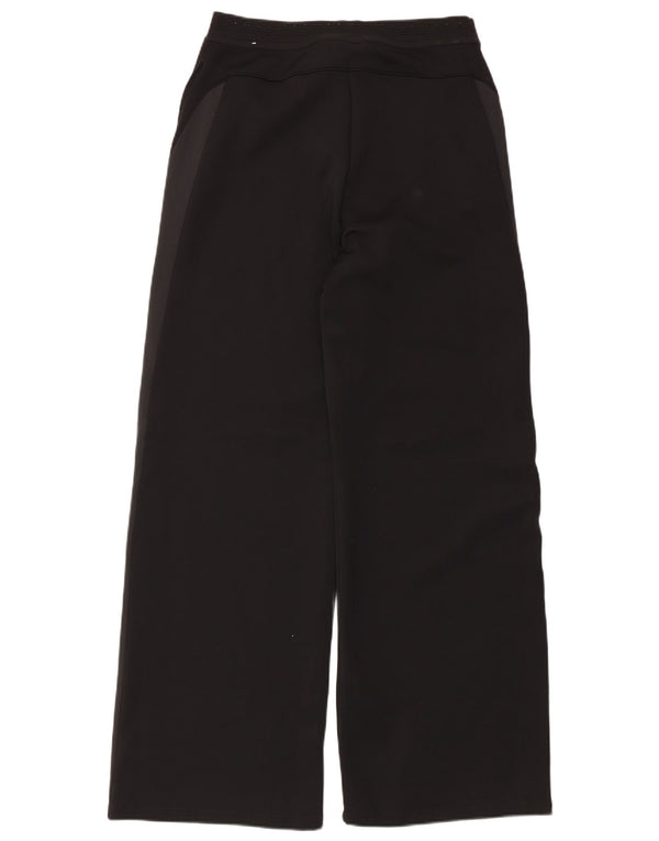 Pantaloni da tuta Nike Dri Fit a gamba larga da donna UK 14 medio nero