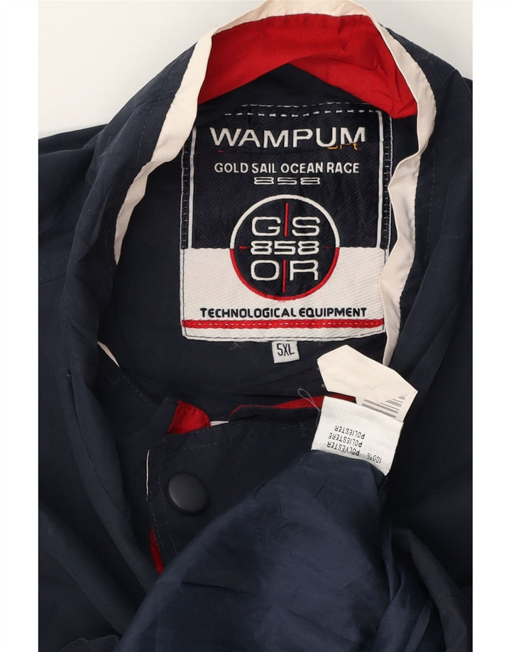Gilet da uomo Wampum UK 48 5XL Poliestere blu navy